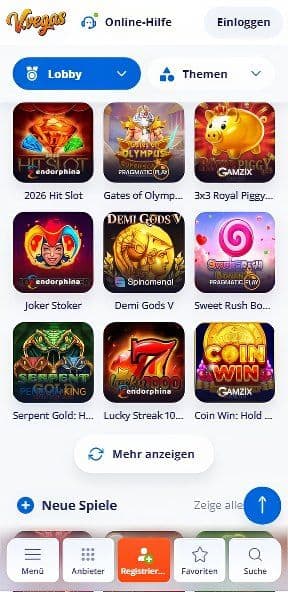 V.Vegas Slots Mobile