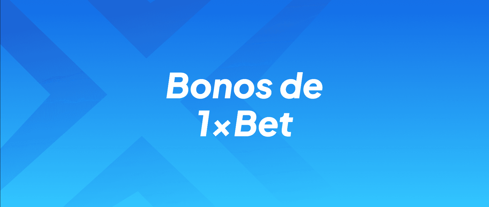 Bonos de 1x