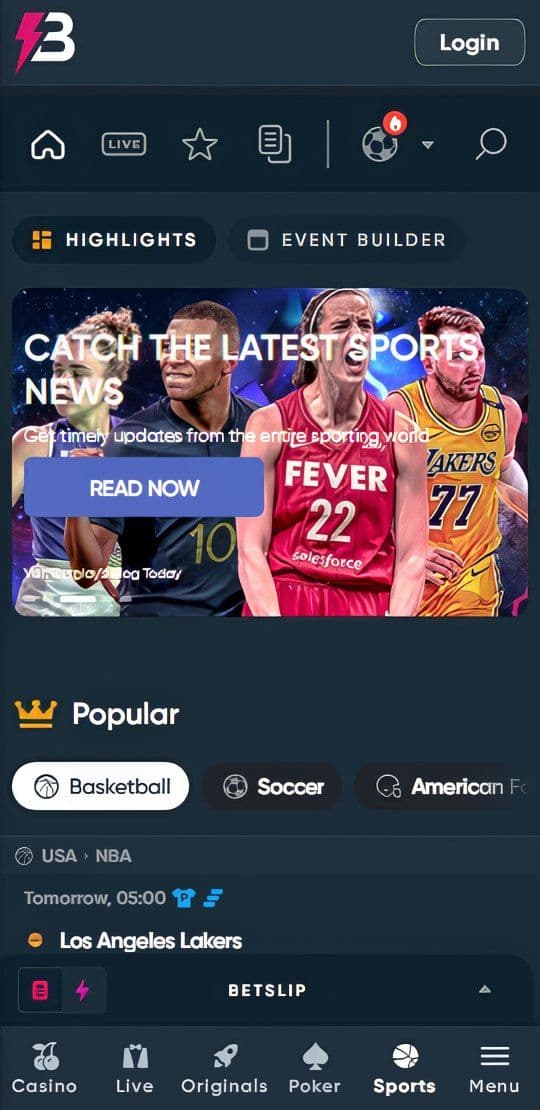 Betplay.io Mobile Sportsbook