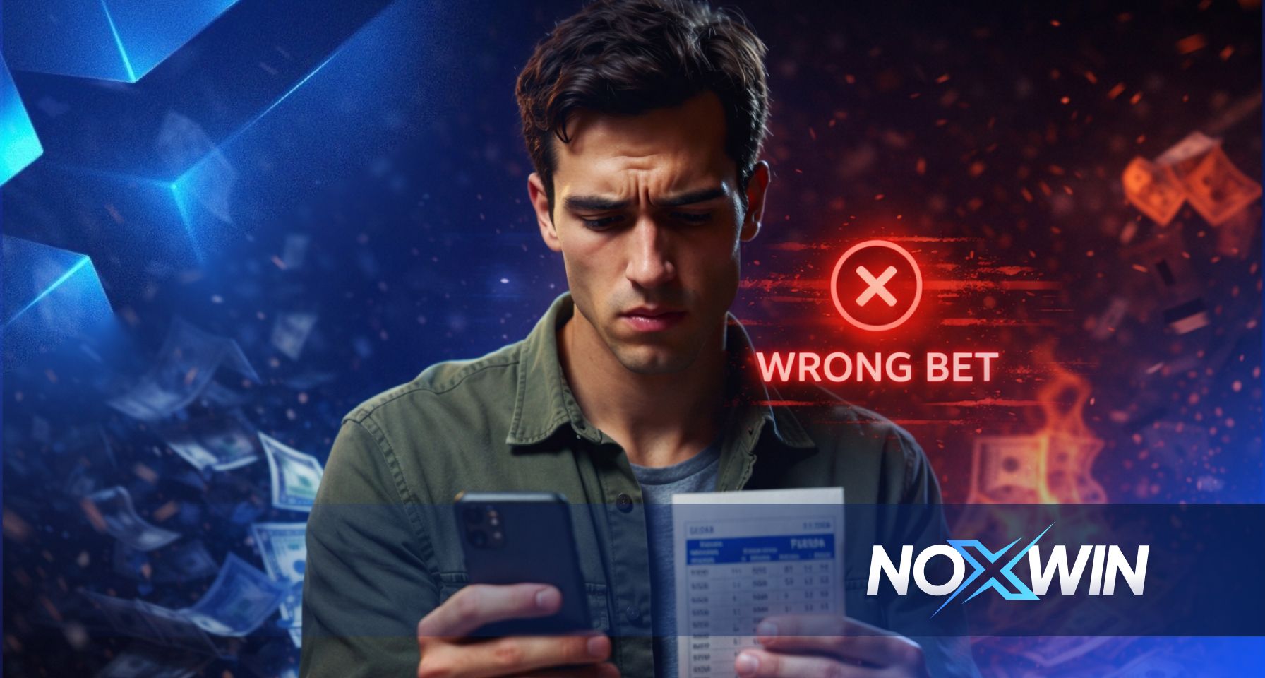 Errores que te hacen perder dinero al apostar.