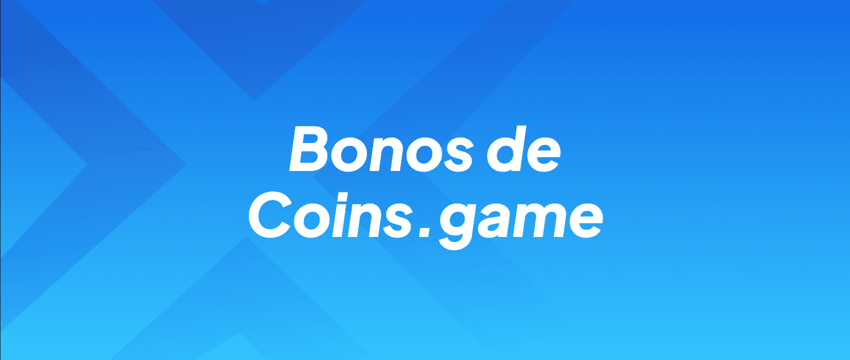 Bonos de Coins.game