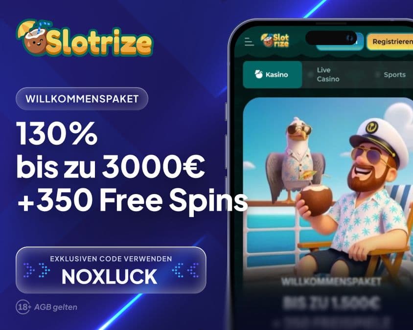 Slotrize Willkommensbonus