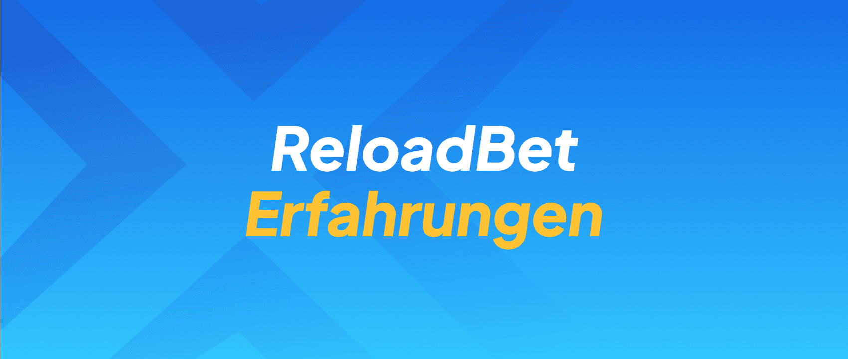 ReloadBet Erfahrungen