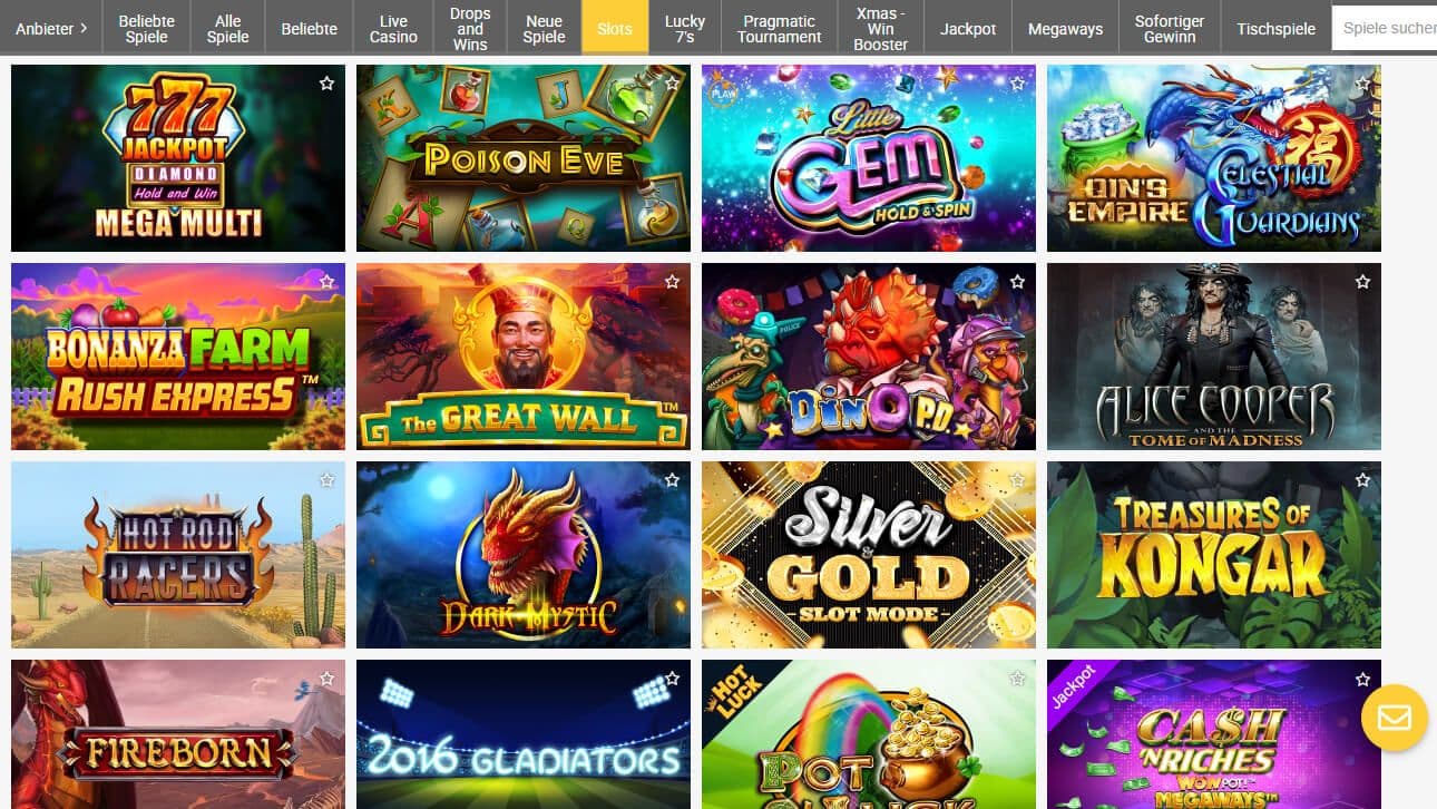 reloadbet spielautomaten desktop