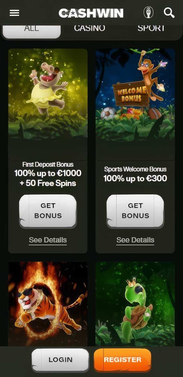 cashwin promotions mobile