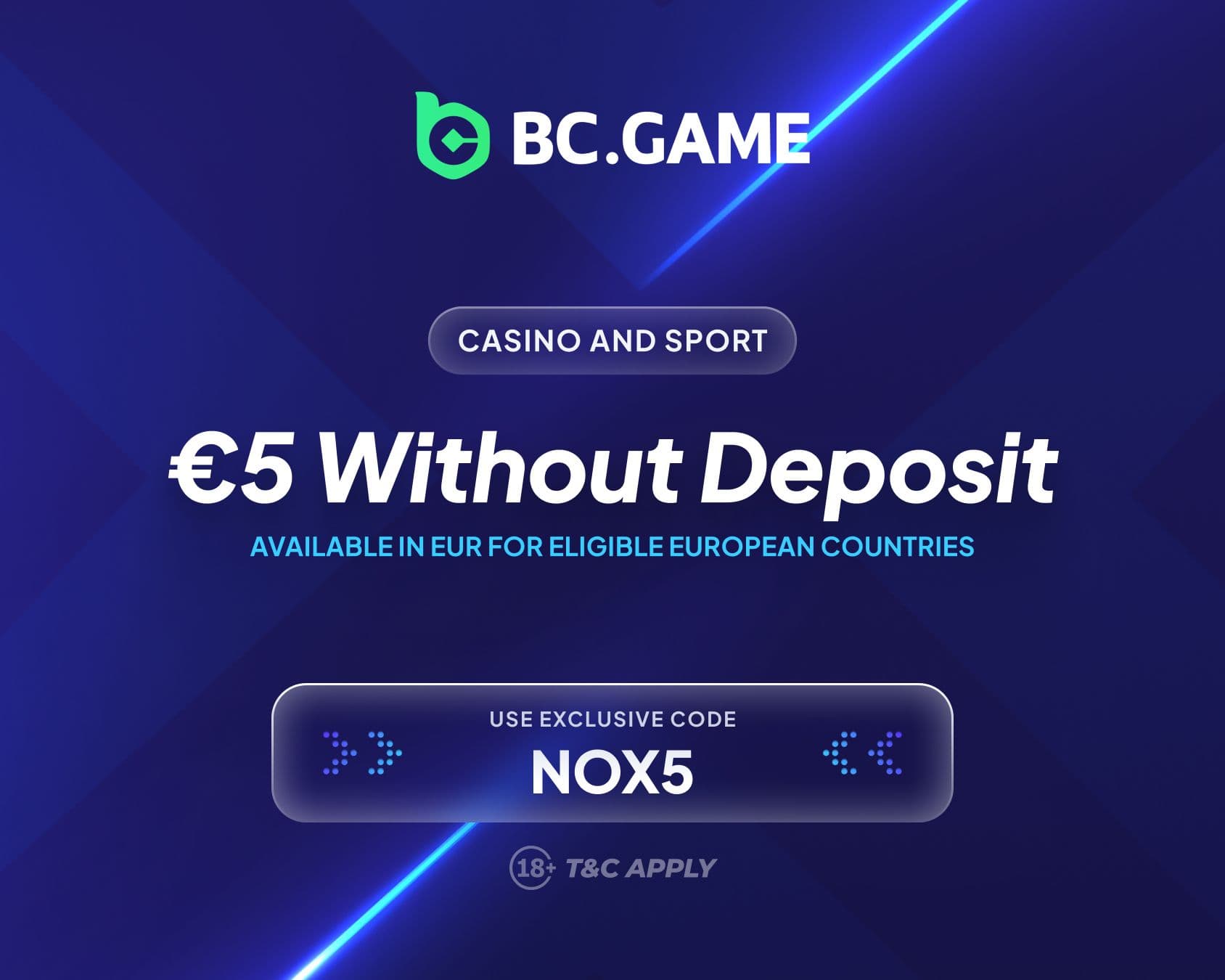 bc.game no deposit offer
