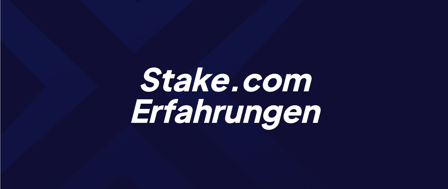 Stake.com Erfahrungen
