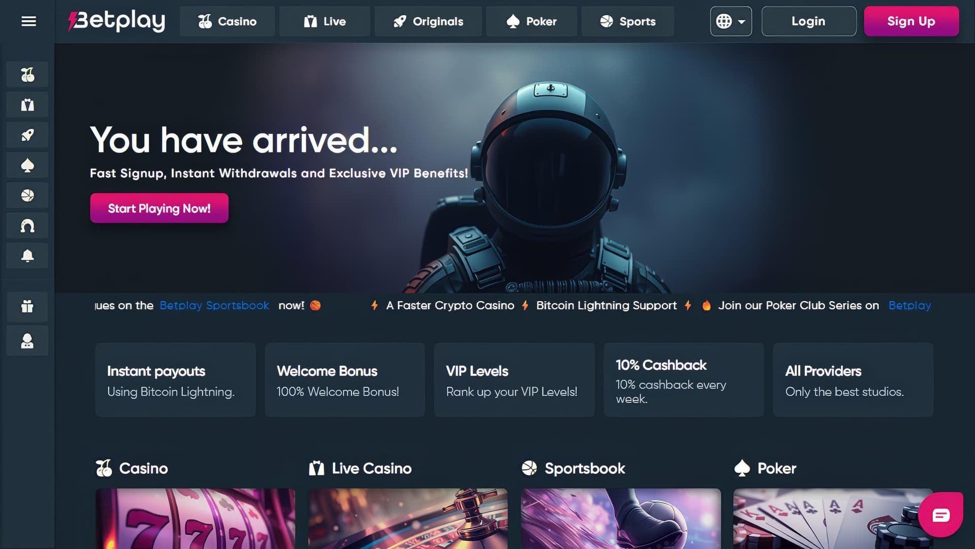 Betplay.io Casino