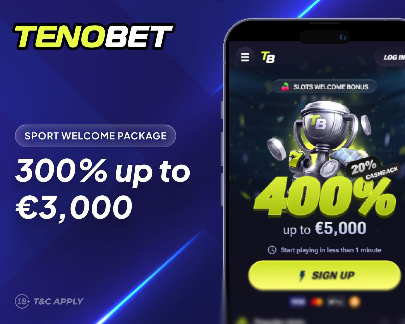 TenoBet Betting Welcome Offer