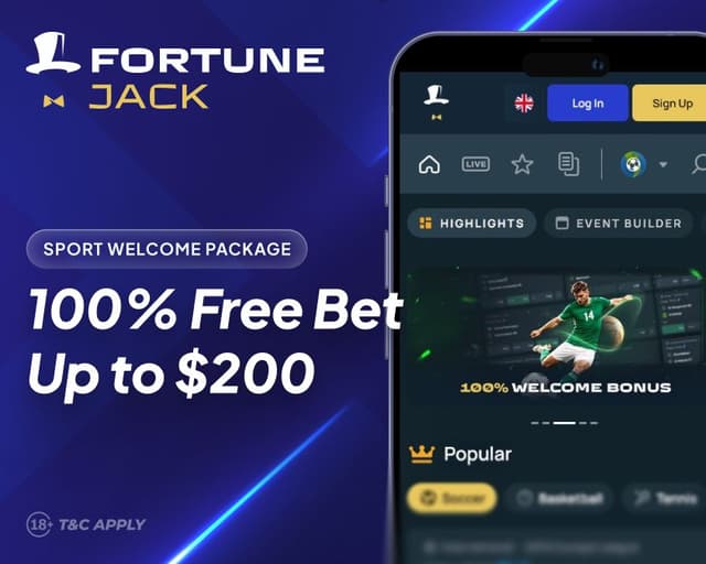 FortuneJack Betting Bonus