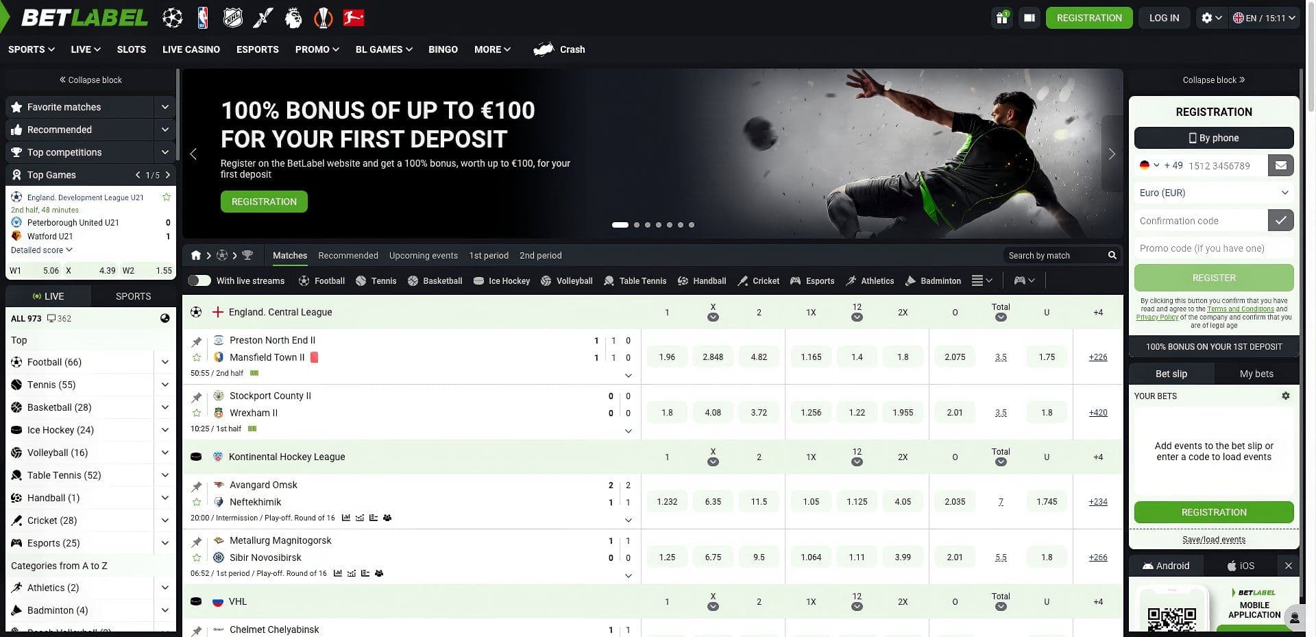 BetLabel Sportsbook