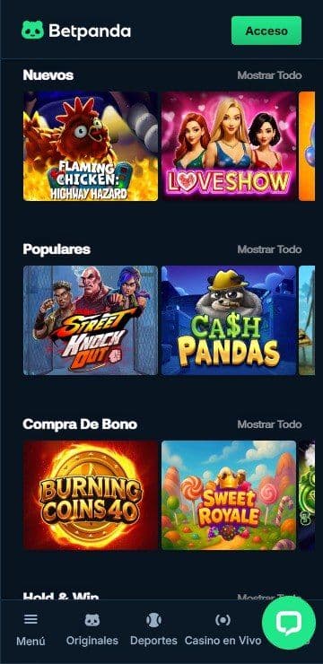Tragamonedas de betpanda mobile