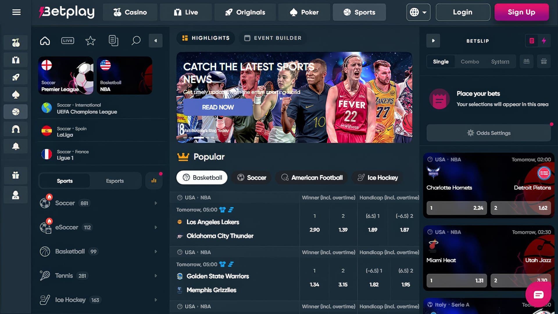 Betplay.io Sportsbook