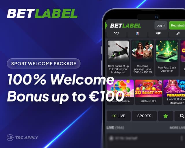 BelLabel Welcome Betting Bonus on Mobile