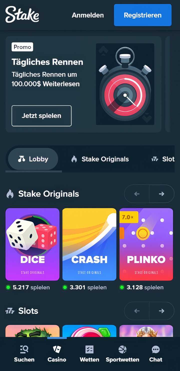 stake.com homepage mobile