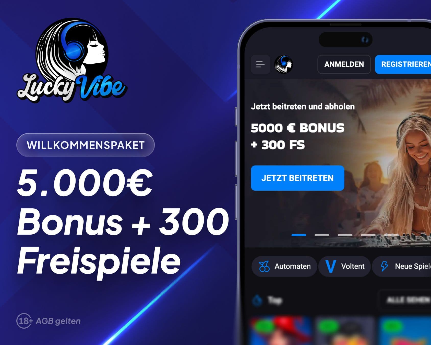 Lucky Vibe Casino Willkommenspaket