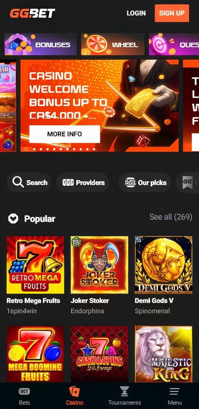 gg bet homepage mobile