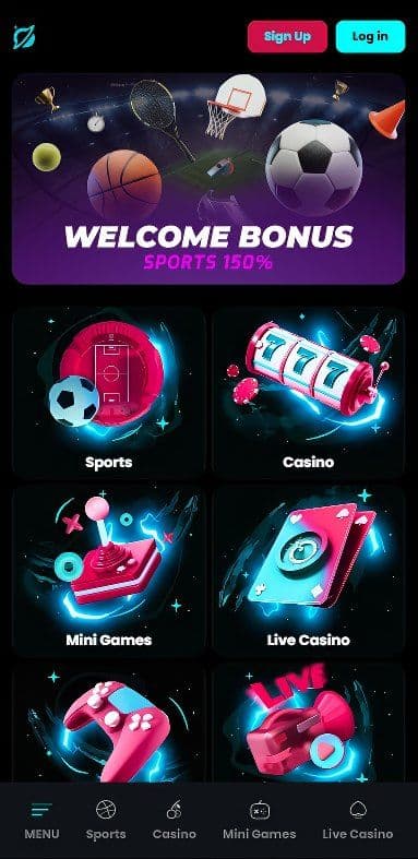 cosmobet mobile homepage