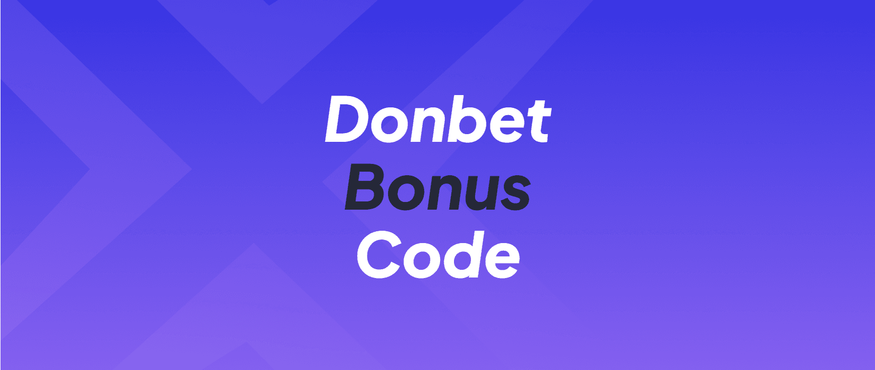 Donbet Bonus