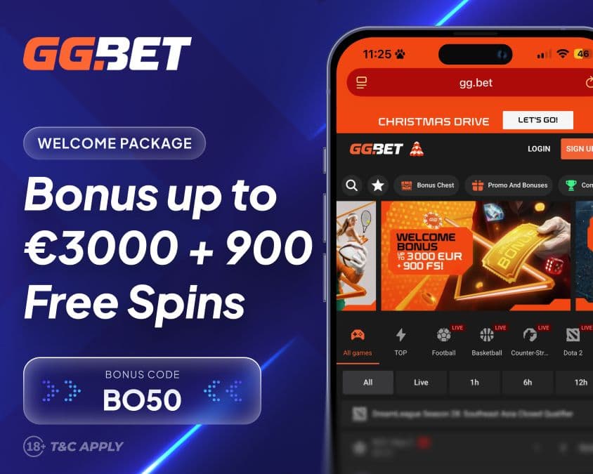 GG.bet welcome offer