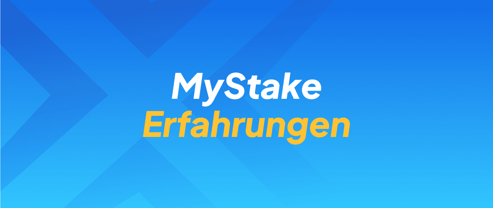 MyStake Erfahrungen