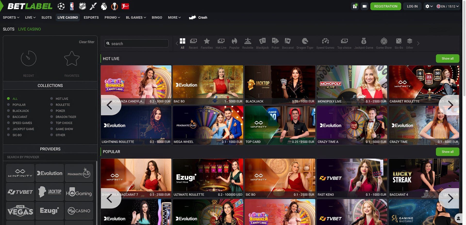 BetLabel Casino