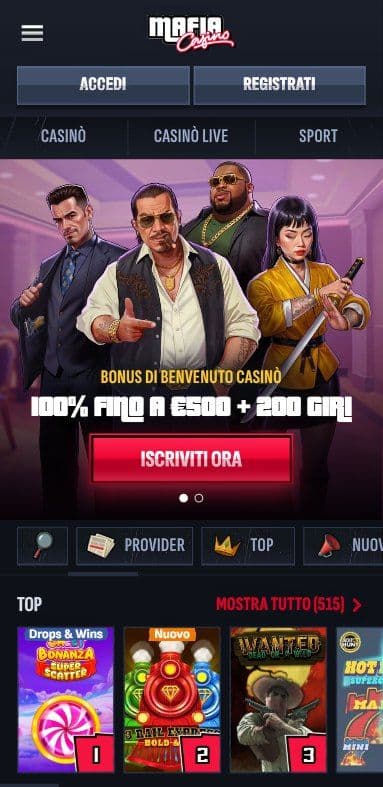 Mafia Casino Home Mobile